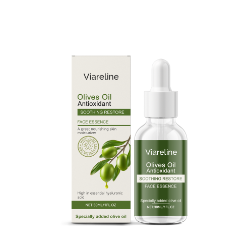 Viareline Olive Oil Soothing Essence, Moisturizes Deep And Smooth For Long Term To Improve Facial Roughness
