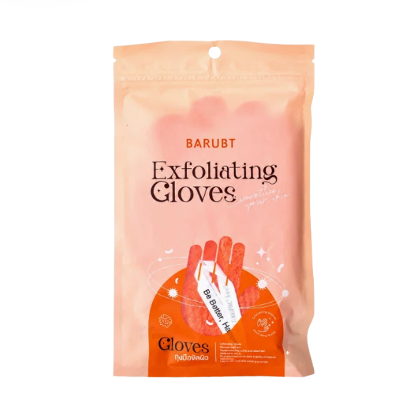 Exfoliating Gloves – Oil-Control Shower Towel, Polishing & Cleansing, Leaves Skin Glossy, Smooth & Tender