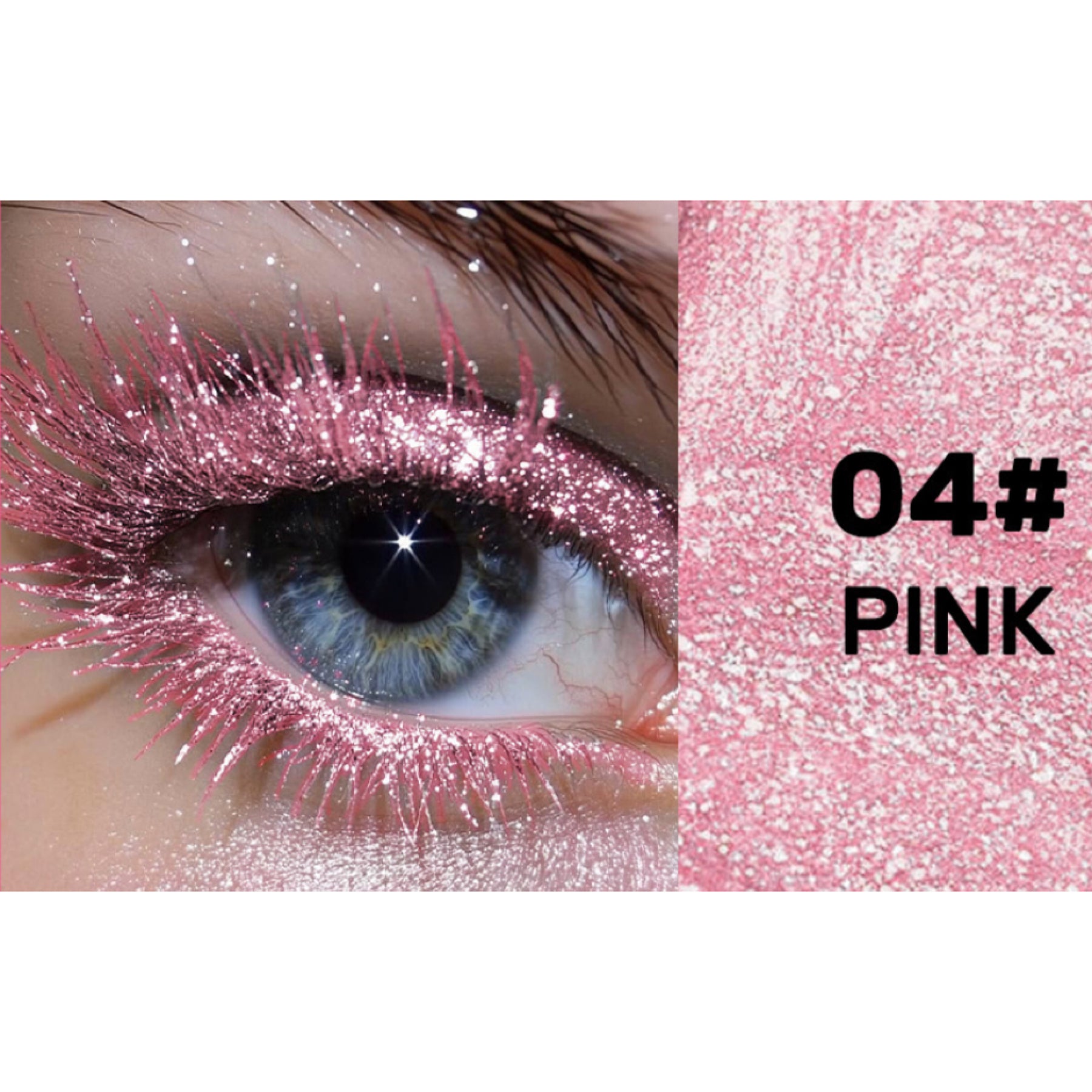 Diamond Dust Sparkle Mascara – Snowflake Glitter, Smudge-Proof & Waterproof for Dazzling Eyes