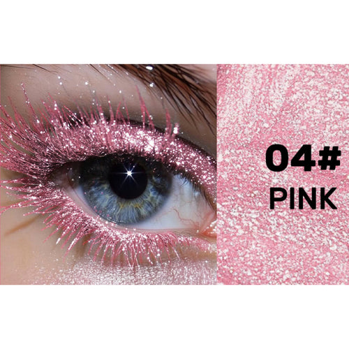 Diamond Dust Sparkle Mascara – Snowflake Glitter, Smudge-Proof & Waterproof for Dazzling Eyes