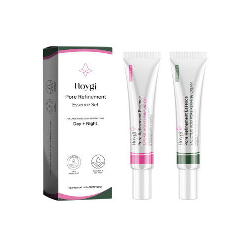 Hoygi Pore Refinement Essence Set, Deeply Clean The Skin And Fine Pore Skin Cream