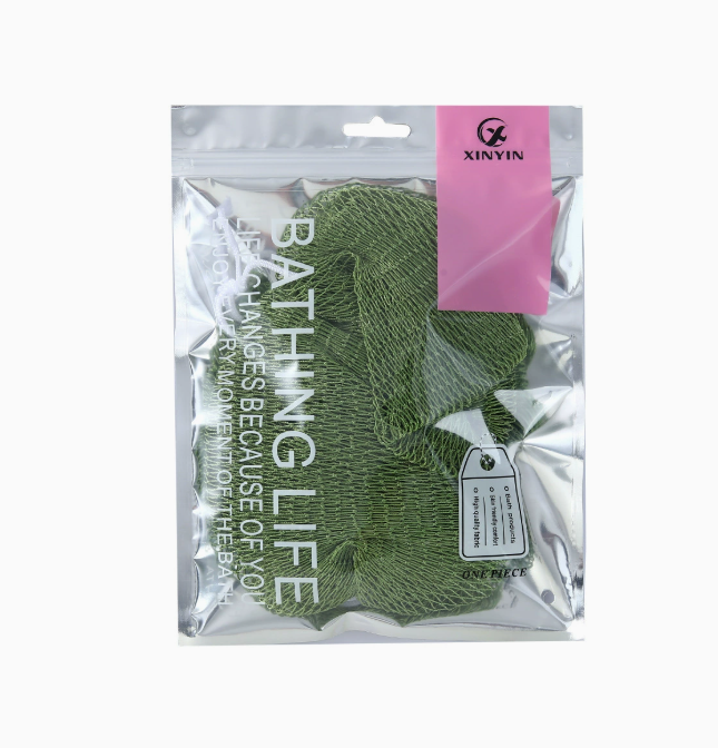 Elastic Nylon Exfoliating Towel – Deep Back Scrub & Full Body Cleansing