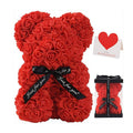 Everlasting Rose Bear Valentine's Gift – Available in Multiple Colors