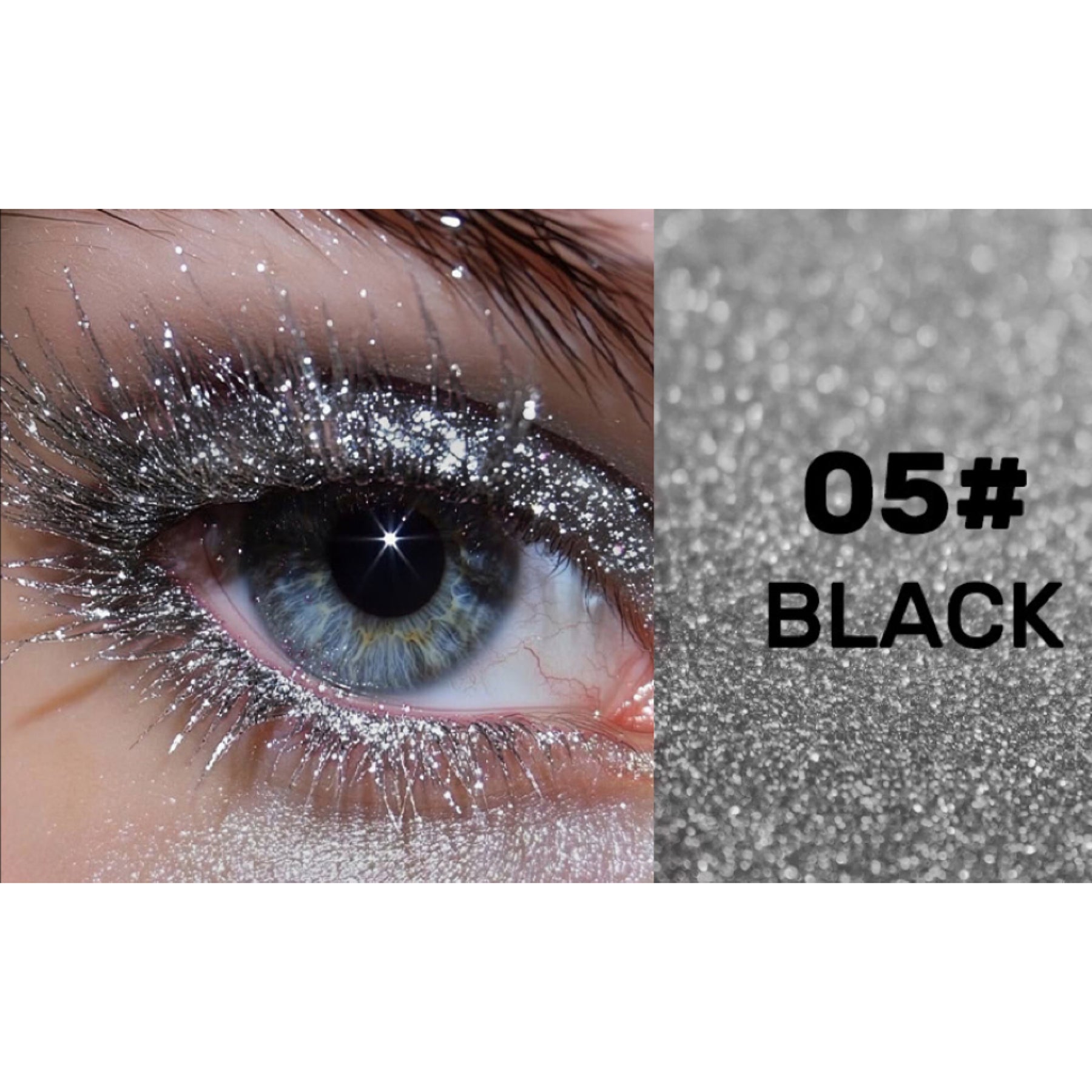 Diamond Dust Sparkle Mascara – Snowflake Glitter, Smudge-Proof & Waterproof for Dazzling Eyes