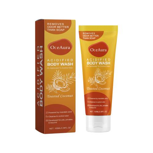 OceAura Acidified Body Wash, Deep Cleansing And Long-Lasting Moisturizing Shower Gel For Body And Skin