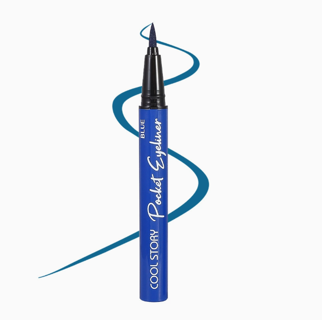 Liquid Eyeliner Pen – Quick-Dry, Long-Lasting – Waterproof & Sweatproof – Smudge-Proof – Black, Blue, Brown