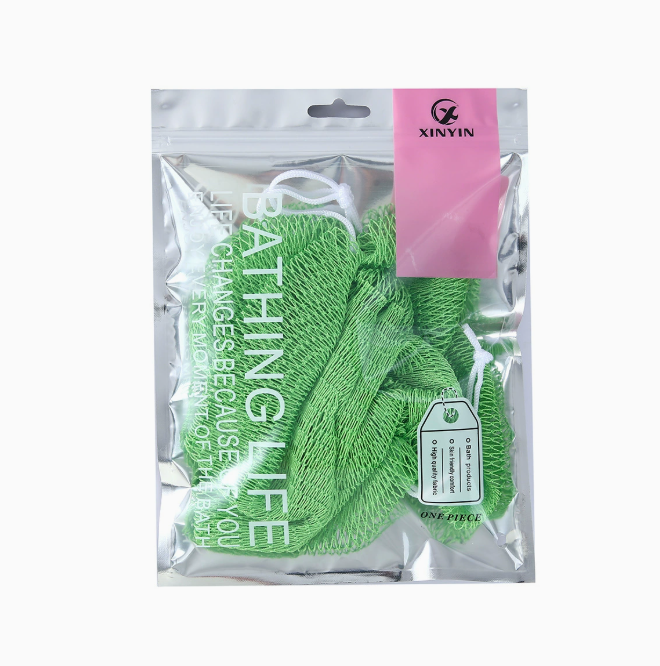Elastic Nylon Exfoliating Towel – Deep Back Scrub & Full Body Cleansing