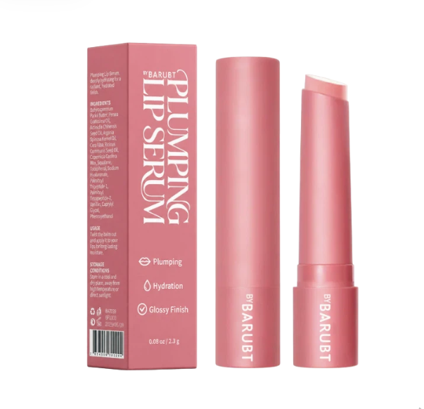 Bestseller Crystal-Clear Plumping Lip Serum – Intense Hydration, Moisturizing, Softening, Sheer Pink