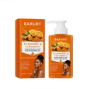 Turmeric & Vitamin C Moisturizing Exfoliating Body Wash – Rich Foam, Easy Rinse, Refreshing & Naturally Lasting Scent