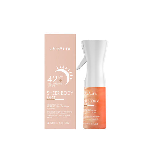 OceAura Body Protection Spray, Moisturizes Summer Outdoor Uv Protection Refreshing Non-Sticky Spray