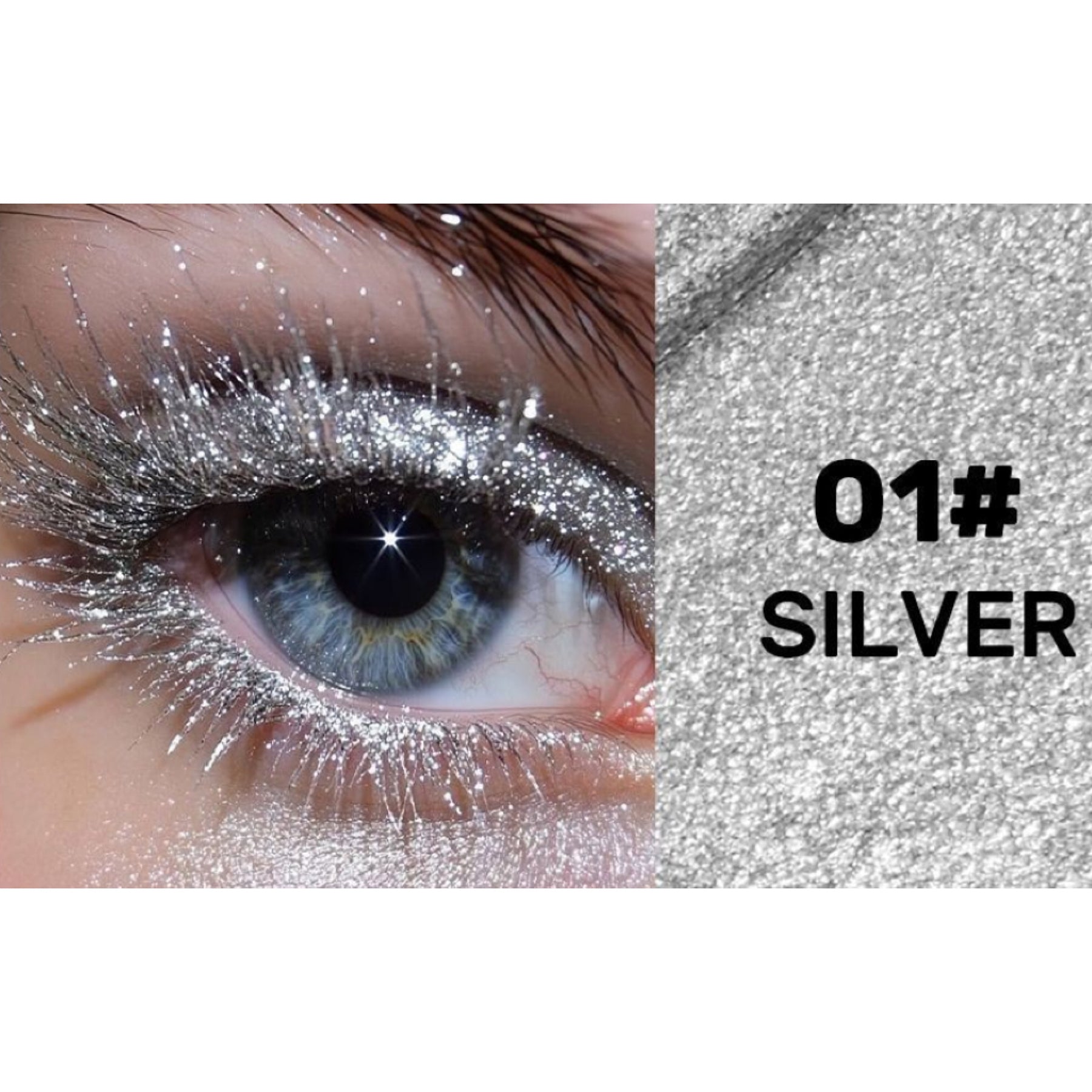 Diamond Dust Sparkle Mascara – Snowflake Glitter, Smudge-Proof & Waterproof for Dazzling Eyes