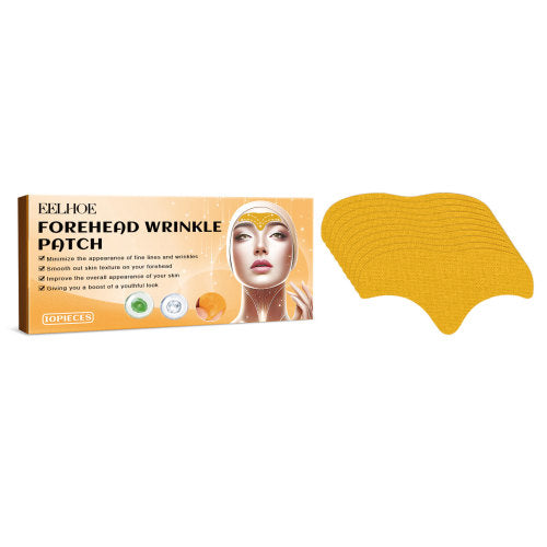 EELHOE Forehead Wrinkle Patch, Fade Fine Lines Smooth Forehead Fine Lines Firming Skin Anti-Wrinkle Forehead Patch
